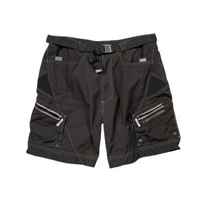 Cannondale Shorts Men L Large Black Mountain Bike Commuter Utility Cargo Cycling